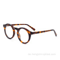 Das neueste benutzerdefinierte Logo Fancy Retro Acetat Optische Brille Frames